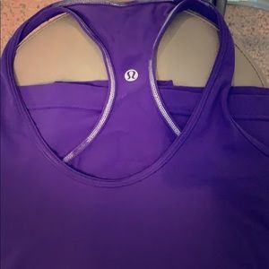 Purple Lululemon tank